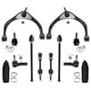 Detroit Axle - 12pc 2WD Front Upper Control Arms Lower Ball Joints Suspension Kit Replacement for Dodge Ram 1500 Fits select: 2012 DODGE RAM 1500 SPORT