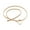 Khaki, variant on Women's Autumn Belt Casual Circle Holiday Date Spring Metal Buckle Braided Belt Adjustable Belts Chic Navy Small-Large