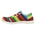 thumbnail image 3 of Roper Footwear Womens Women`s Roper Hang Loose Multi Stripe Moc 7 M Red, 3 of 5