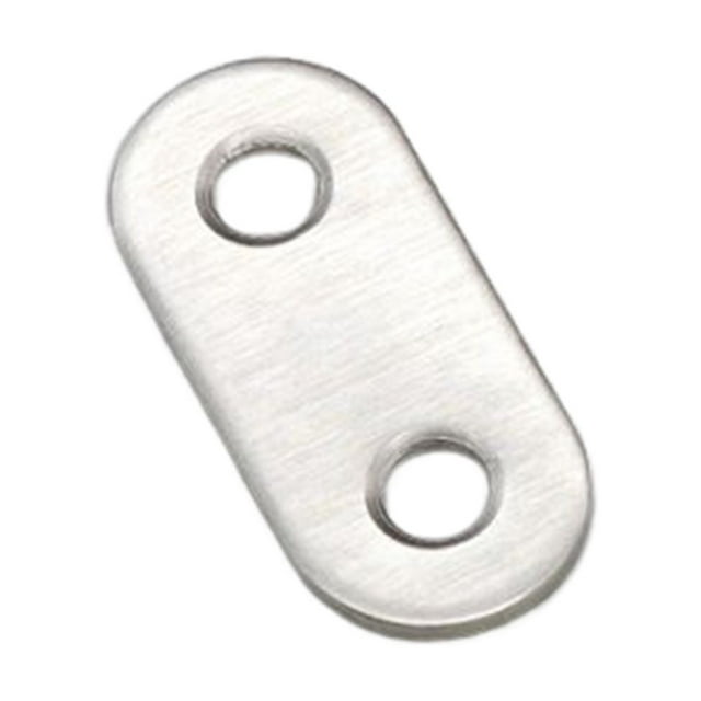 Maytalsory 10 Pieces Corner Brackets Straight Plate Connector Cupboard Accessories 36X16mm