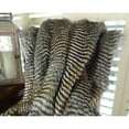 thumbnail image 2 of Plutus PB16422-9090-TC 90x 90 in. Queen Size Fox Handmade Throw - Brown & Gray, 2 of 3