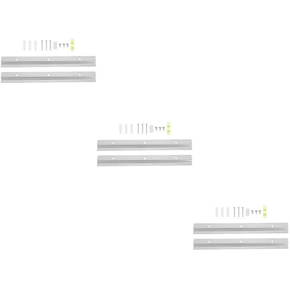 3 Sets Picture Frame French Cleat Hanger Heavy Duty Coat Hangers Wall Hanging Wall-mounted