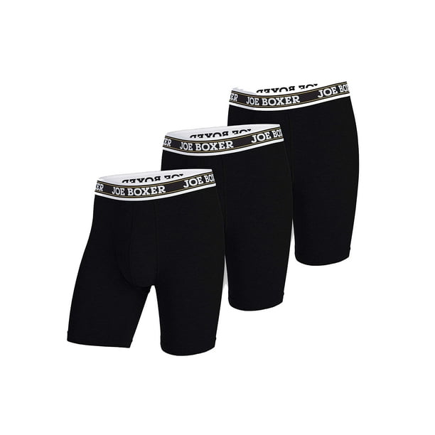 Joe Boxer mens 3 Pack Stretch Cycle Short 90/10 Underwear, U019