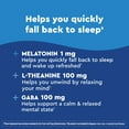 Nature Made Wellblends Back to Sleep Tablets, Melatonin 1 mg, L
