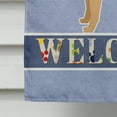 thumbnail image 4 of Carolines Treasures CK3582CHF Border Terrier Welcome Flag Canvas House Size, 4 of 4