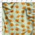 thumbnail image 5 of Soimoi Green Fabric - By the Yard - 54 Inch Wide - Florals Print Fabric - Elegant and Timeless Patterns for Fashion and Home Decor Printed Fabric, 5 of 6