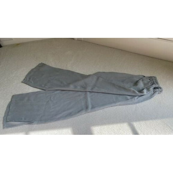 Trouser Pakistani Indian Women Shalwar Salwar Grey Gray Georgette Washable S-M New