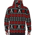 thumbnail image 5 of Hoodies for Men - Vintage Maple Leaf with Skull Pattern Long Sleeve Comfrt Men'S Fashion Hoodies & Sweatshirts, Sweatshirts for Men Hoodies Pullover Clothing Clothes with Pouch, 5 of 7