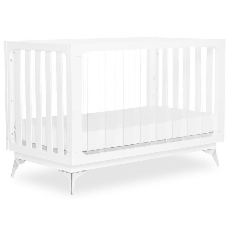 White and 2025 acrylic crib