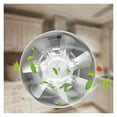 2X 4 Inch Inline Duct Fan Air Ventilator Metal Pipe Ventilation Exhaust