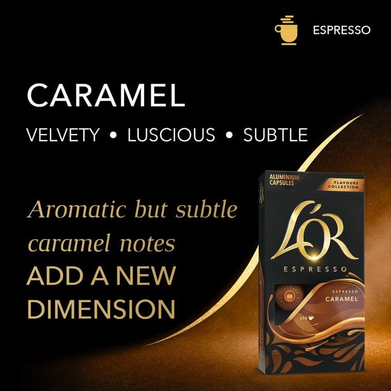  L'OR Espresso and Coffee Pods - 30 Count (2 Sizes), Single Cup  Aluminum Coffee Capsules Compatible with the L'OR Barista System : Grocery  & Gourmet Food