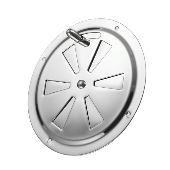 Marine Round Butterfly Knob Louver Vent Cover Stainless Steel Opening and Closing Ventilation Plate