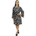 thumbnail image 2 of Bimba Women's Floral Printed Bridesmaid Full Sleeve Kimono Robe Nightwear - 26, 2 of 5