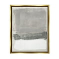 thumbnail image 3 of Stupell Industries Blocked Neutral Tones Abstract Brushstrokes Shapes Painting Metallic Gold Floating Framed Canvas Print Wall Art, Design by Jennifer Paxton Parker, 3 of 5