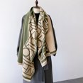 thumbnail image 5 of Bufanda de invierno para mujer, nueva bufanda de cachemira, chal de pashmina, diseño lujoso, bufanda de doble cara, bufanda estampada, bufandas gruesas y cálidas, manta, 5 of 5
