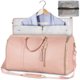 thumbnail image 2 of Bolso de lona grande de cuero sintético para mujer, bolso de viaje de negocios para exteriores, bolso de mano deportivo, organizador, bolso de viaje plegable para mujer, 2 of 5