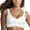White, variant on YOUSNH Women's Hunchback Shaping Corrective Strap Underwear Comfortable Front Button Sports Bra with Mesh Straps Bras for Women White L