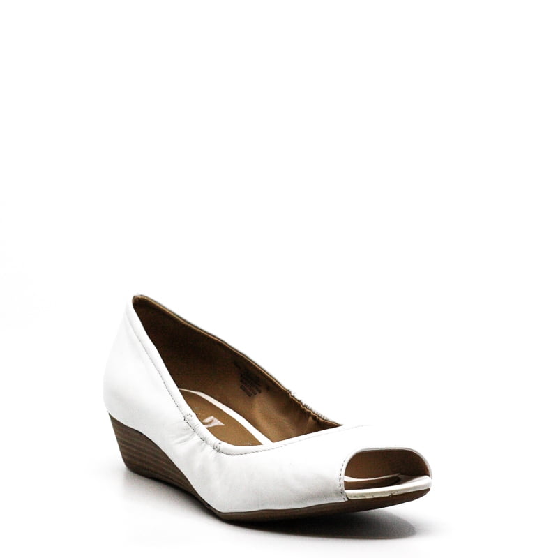 naturalizer peep toe flats