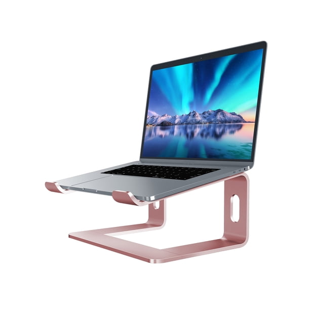 SOUNDANCE Laptop Stand for Desk, Aluminum Computer Riser, Ergonomic Laptops Elevator, Metal Holder Support 10 to 15.6 Inches Notebook PC Computer