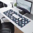 thumbnail image 2 of Long Mouse Pads for Desk,Blue Cartoon Unicorn Rainbow Star Cloud Desk Mats on Top Of Desks, Desk Mouse Pad Extra Large with 3mm Non-Slip Base and Stitched Edge for Gaming,Work,Home 31.5"x11.8", 2 of 5