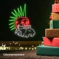 thumbnail image 3 of Glowneon Santa Claus Rock Neon Sign, Santa Claus Rock Led Light, Rock n Roll Christmas Led, 3 of 4