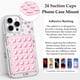 thumbnail image 5 of Lvshuliangpin - Funda De Silicona Con Ventosa Para Teléfono Móvil, Accesorio Adhesivo De Silicona Para Teléfonos Inteligentes, Espejo Manos Libres, Soporte Para Teléfono De Ducha Para Selfies, Vídeos, 5 of 6