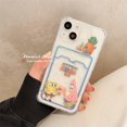 thumbnail image 1 of Samsung A14 A13 A12 A04E A03S A02S A53 A73 A33 A23 A52 A51 A71 A72 A32 A22 A50 A50S A30S A02 A21S M23 S22 Funda Transparente De Dibujos Animados Suave TPU Protección De La Lente Cubierta Trasera, 1 of 4