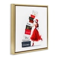 thumbnail image 3 of Stupell Industries Glam Holiday Glam Shopping Boxes Gold Floating Frame Canvas Art, 18 x 18, by Amanda Greenwood, 3 of 8