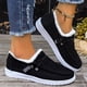 thumbnail image 4 of Zapatos de mujer de talla grande con relleno de algodón, de otoño e invierno, de estilo europeo y americano, con punta redonda, cordones, forro polar, cálidos y peludos, 4 of 5