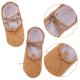 thumbnail image 4 of WORGEOUS 1 par de zapatos de ballet de suela suave a la moda, zapatos de práctica de baile de ballet, zapatos de ballet de yoga para niñas y mujeres (marrón claro, tamaño 30 18,5 CM, 12,5 EE., 4 of 8