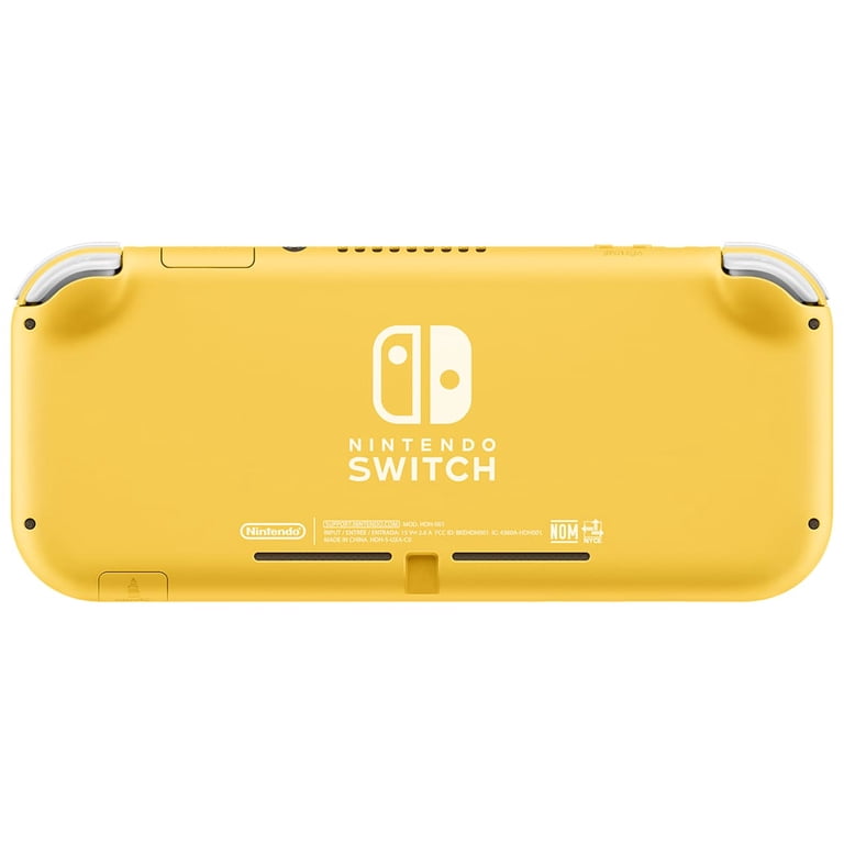 Nintendo Switch Lite - Compact Handheld Gaming, Yellow (European