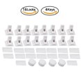 thumbnail image 1 of Magnetic Child Lock Children Protection Baby Safety White Plastic Lock Drawer Latch Cabinet Door Lock Limiter kids Security Lock, 1 of 5