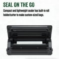 thumbnail image 4 of LEM MaxVacGo Cordless Vacuum Sealer, with Integrated Roll Holder and Cutter, 4 of 9