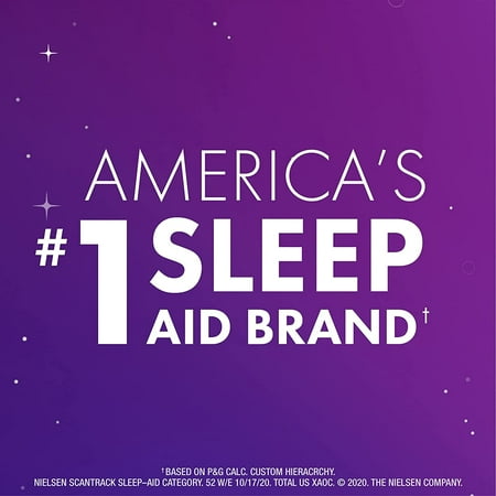 Vicks Zzzquil Nighttime Sleep-Aid Liquid, Warming Berry Flavor, 6Oz, 6-Pack