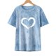 thumbnail image 2 of Blusa suelta de manga corta con cuello redondo y estampado a la moda para mujer Pompotops  hfajkhk138266, 2 of 8
