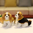 thumbnail image 2 of Perro de peluche de 20cm para niños, juguete de perro de peluche, perro Labrador, Charlie, Rottweiler, Animal realista, 2 of 5