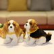 thumbnail image 2 of Perro de peluche de 20cm para niños, juguete de perro de peluche, perro Labrador, Charlie, Rottweiler, Animal realista, 2 of 5
