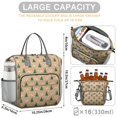 thumbnail image 5 of Brown Christmas Tree Pattern Womens Lunch Box for Work,Insulated Large Lunch Bag for Tween and Teen,Loncheras Para Mujer,Leakproof Adult Lunch Bag for Work,Beach,Travel,Picnic,Camping, 5 of 7