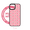 Pink, variant on abbyrose abbyrose Initials MagSafe iPhone Case for iPhone 13 Pro