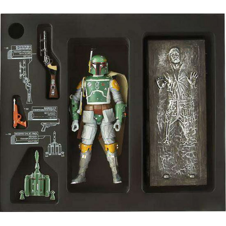 Star Wars Black Series Boba Fett & Han in Carbonite Action Figure