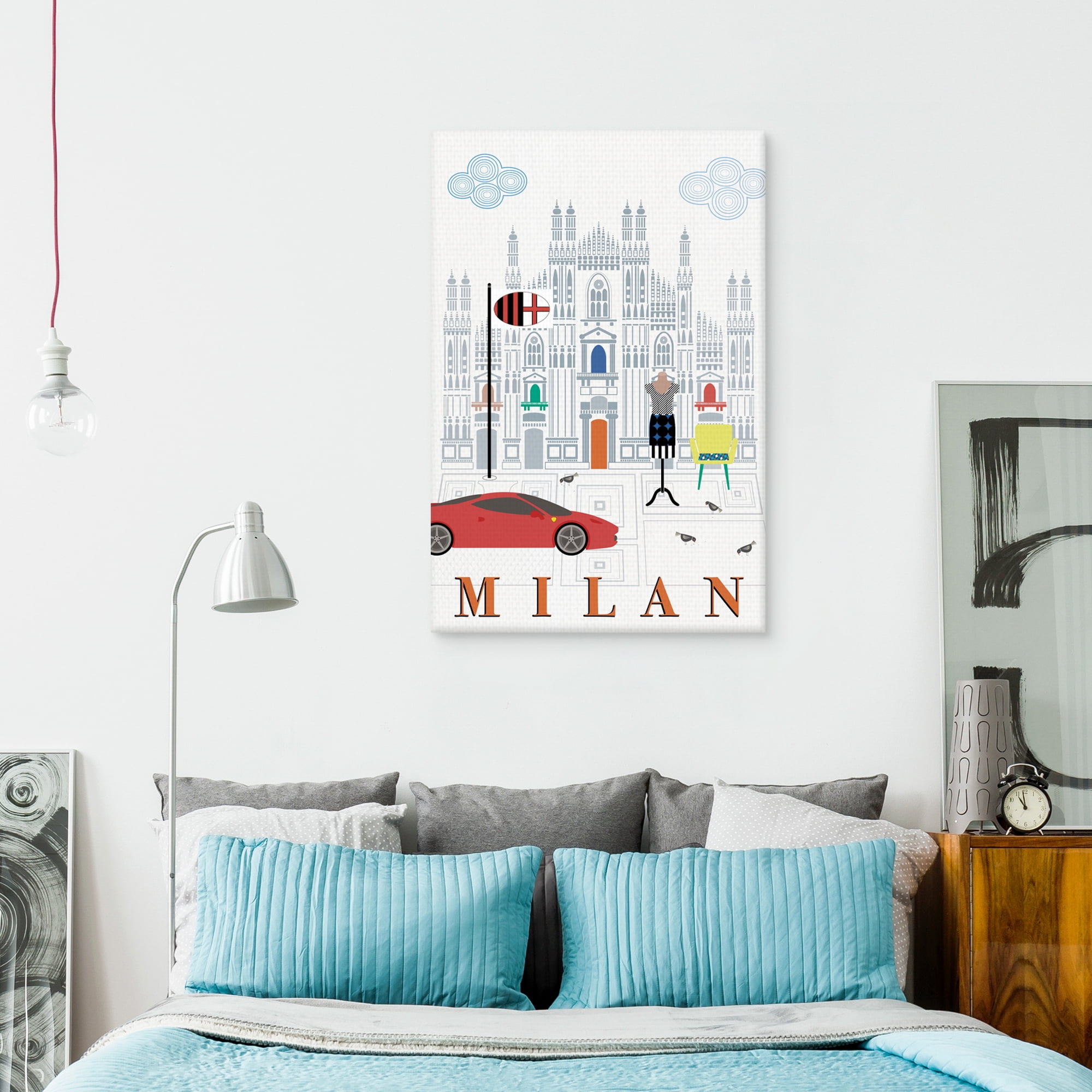 Milan by Sophie Ledesma Canvas Art Print