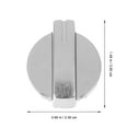thumbnail image 3 of 5 UNIDS Botillas de estufa de gas de acero inoxidable Cocina de gas universal Interruptores de control, 3 of 7