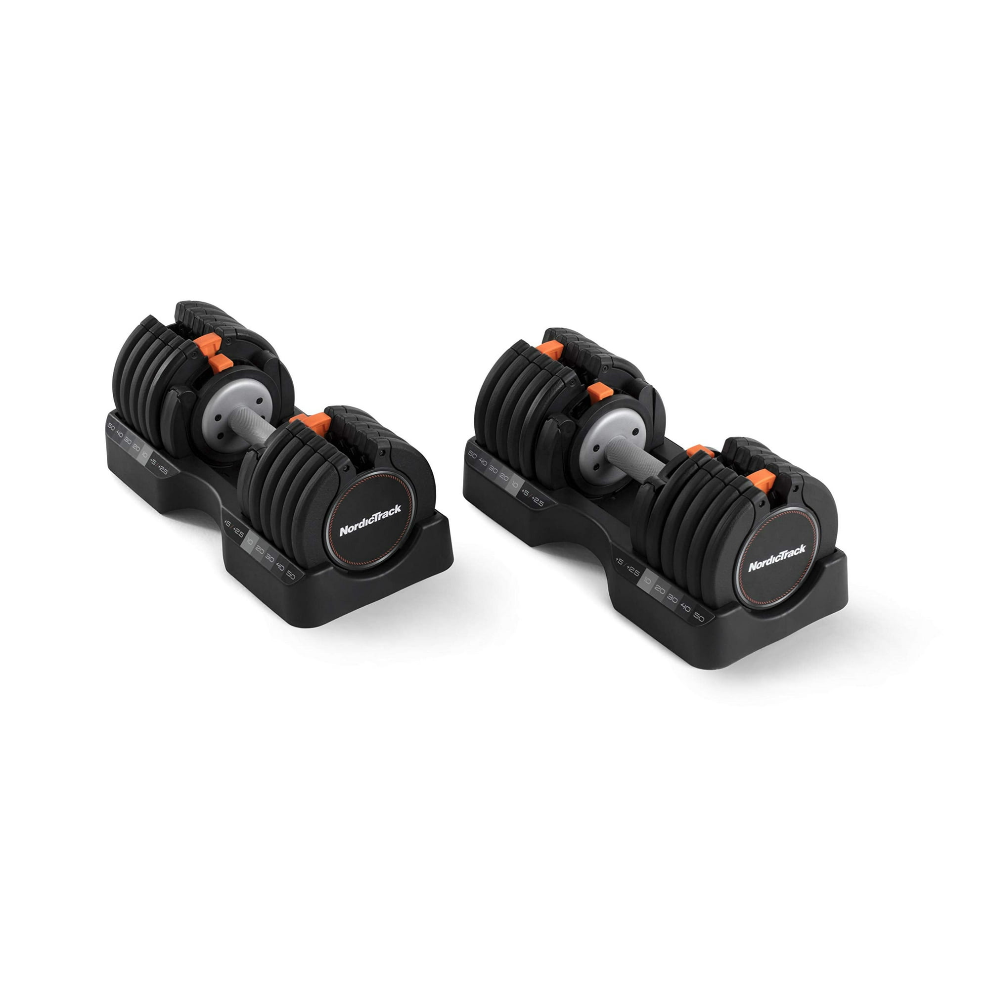 2 Haltères NordicTrack 7 Kg (15.4 Lb) Chaque, Poids Musculation, état Correct