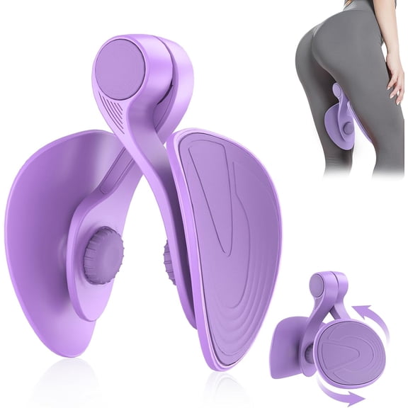 Pelvic Floor & Inner Thigh Exerciser, Multifunctional Hip Leg Workout Trainer, Strength Toning Equipment for Women & Men