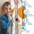 thumbnail image 3 of Autumn Aesthetic Pumpkin Sunflower Curtains 2 Pack Tier Window Treatment,52x84in Kitchen Curtains Fall Holiday Long Curtain, 3 of 5