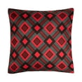 thumbnail image 2 of Cottage Plaid Decorative Pillow 18x18, 2 of 3