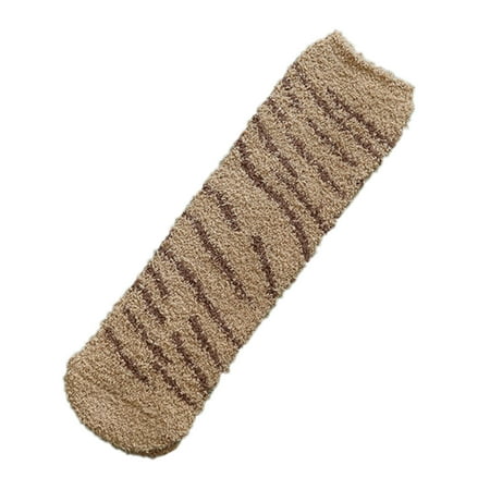 

Qufokar Women S mas Stockings Clothes for Sports for Women Winter Socks for Womens Coral Fleece Socks Stripe Socks Colorful Lightweight Athletic Socks Casual Socks Thermal Socks