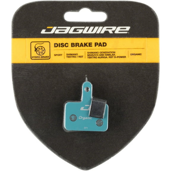 Jagwire Sport Organic Bicycle Disc Brake Pads Deore/Alivio/Auriga/Hylex/Spyre