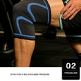 thumbnail image 4 of BallsFHK 2PC Unisex Compression Knee Sleeve Support Running Basketball Lift Knee Pads, 4 of 4