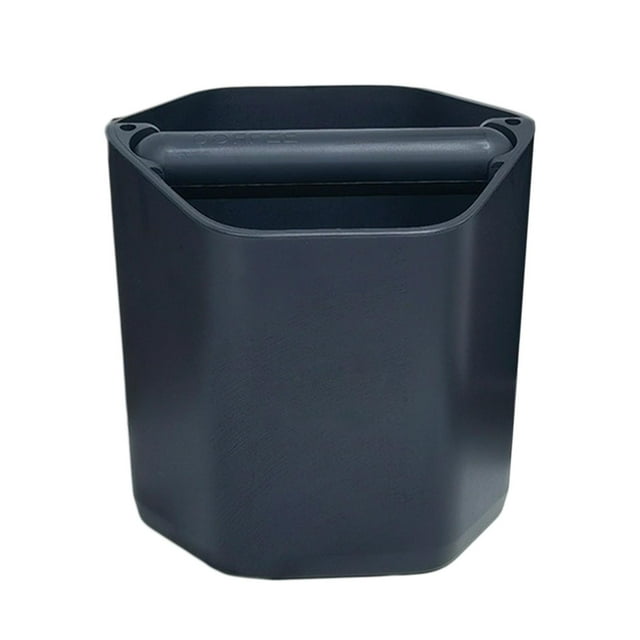 GUOOL Coffee Knock Box Shock Absorbent Knock Boxes for Kitchen Espresso Restaurant black